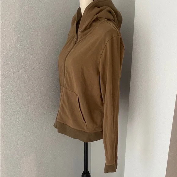 Skims Plus Size Basics Outdoor Full Length Zip Up Hoodie - Picture 6 of 9